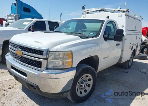 2012 Chevrolet Silverado 2500Hd Work Truck from USA, damaged, VIN 1GB0CVCG6CF190406